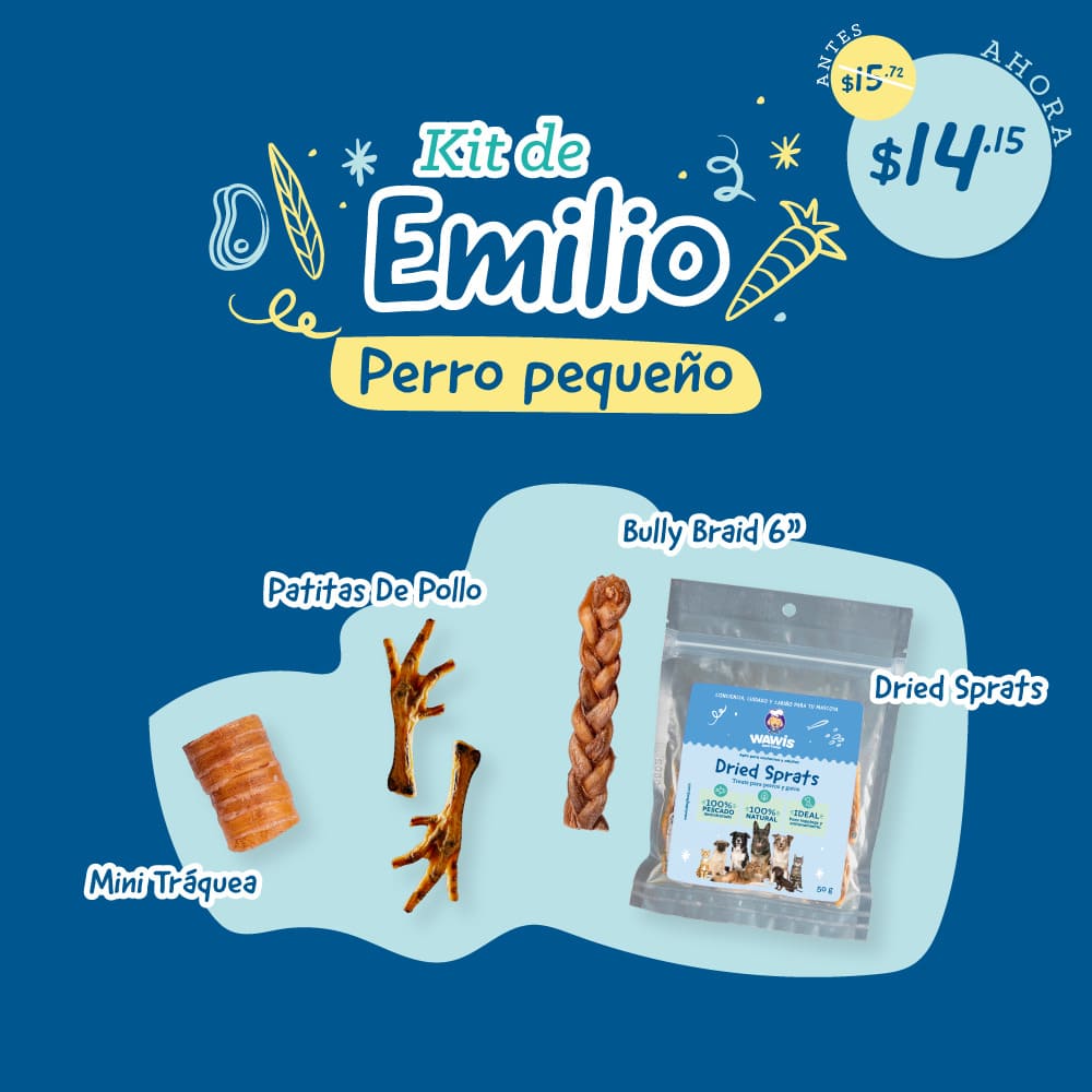 Kit de Emilio – Perro Pequeño