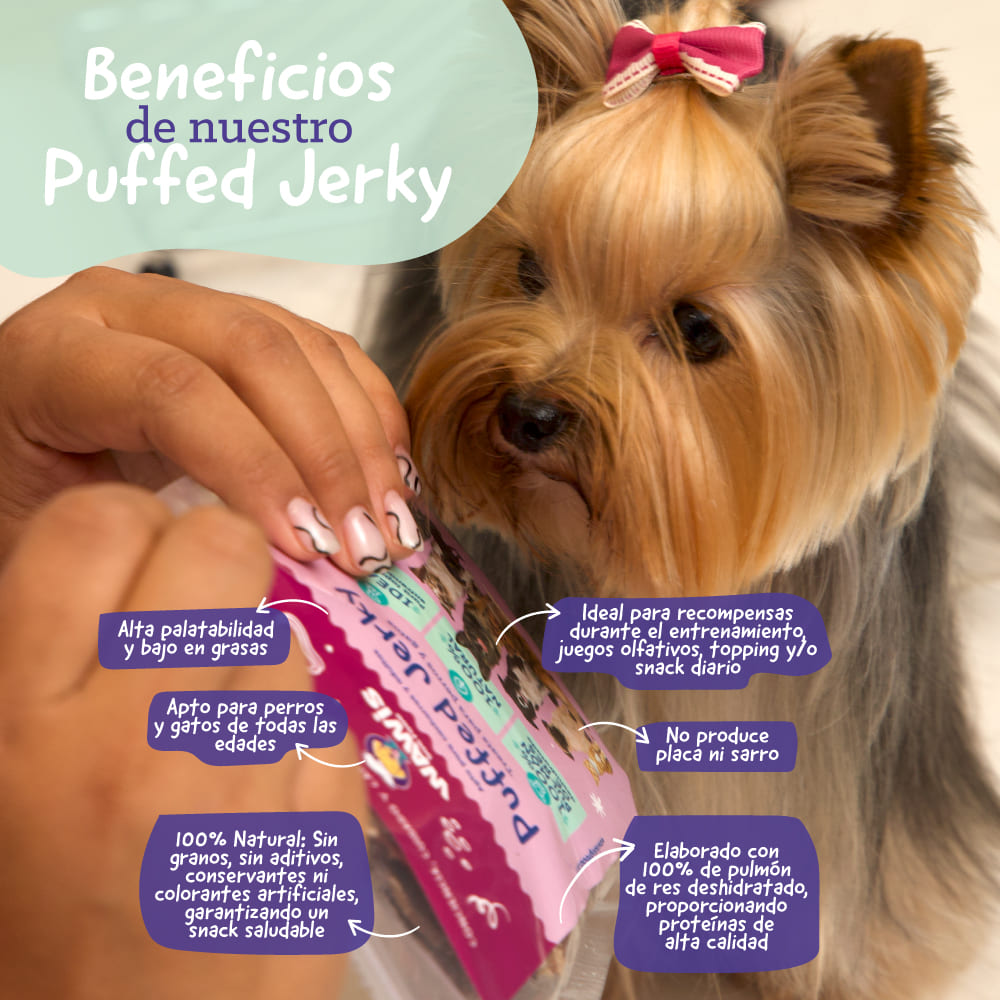 Puffed Jerky Wawis Dog Food